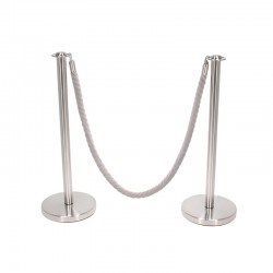 不銹鋼平頭掛繩柱